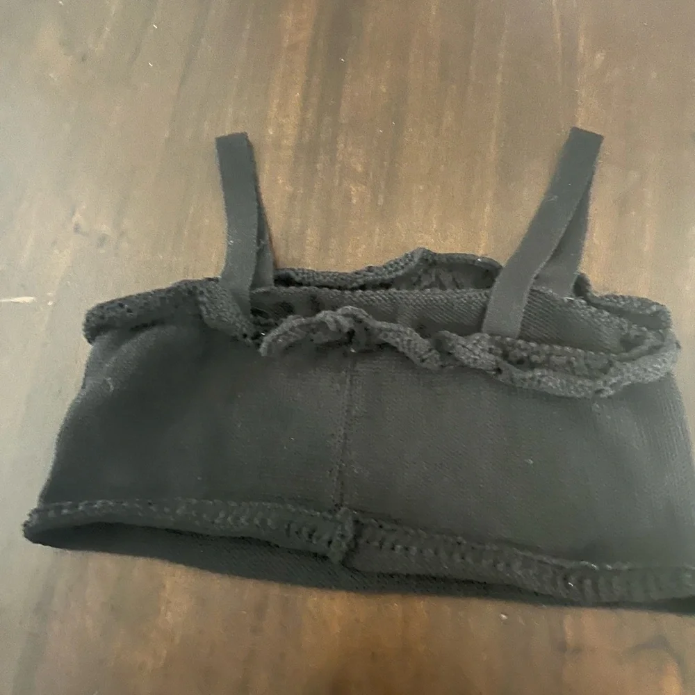 Girls Steve Madden Beige  Braided Sandals , two Zara tops , 1 pleaded skort - Picture 4 of 9